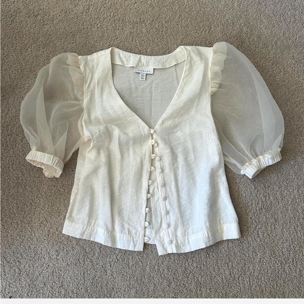 Top shop white top